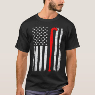 Retro Graphic Hockey Player Field Hockey Hockey St T-Shirt