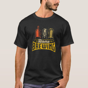 Retro Graphic Homebrewing Winemaking Brewery Craft T-Shirt