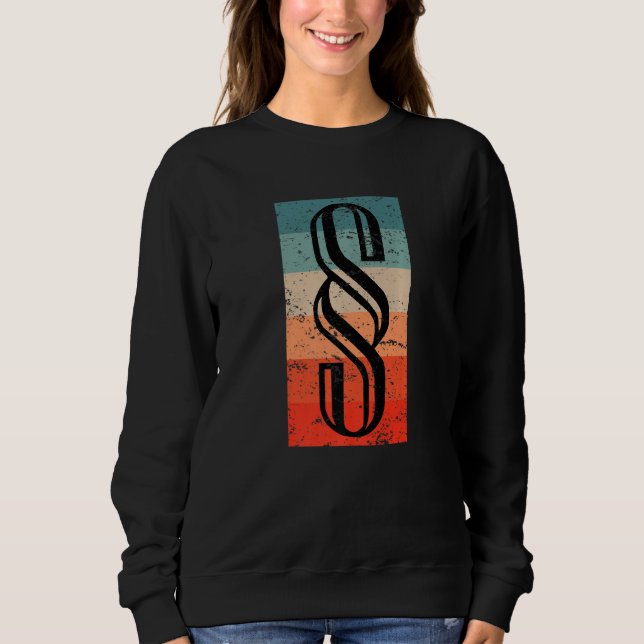 Retro Graphic Lawyer Law Firm Attorney Study State Sweatshirt (Front)