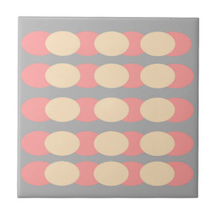 Retro Gray Spot Print Ceramic Wall Tile