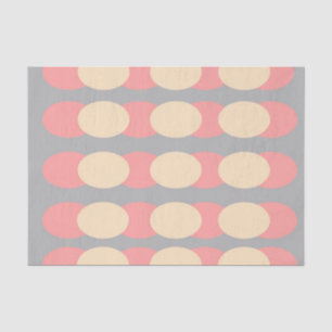 Retro Gray Spot Print Pattern Tissue Paper