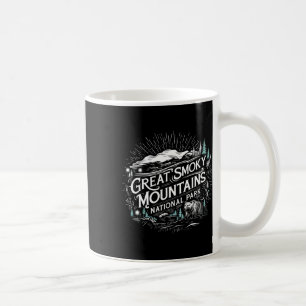 Retro Great Smoky Mountains National Park Mens Wom Coffee Mug