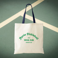 Retro Green Après Pickle Ball Social Club