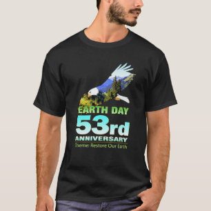 Retro Green Eco Friendly for Earth Day 2023 Awaren T-Shirt
