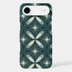 Retro Green Geometric Pattern