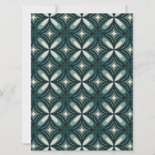 retro green shapes (Front)