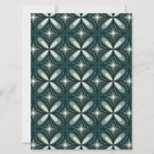 retro green shapes