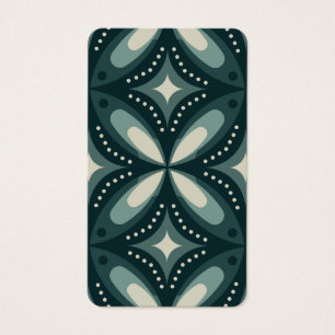 retro green shapes