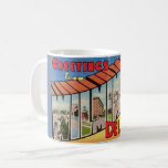 Retro Greeting for Wilmington Delaware Coffee Mug<br><div class="desc">A colourful retro postcard greeting for Wilmington, Delaware repurposed!</div>
