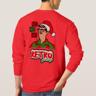 Retro Greetings Christmas T-Shirt