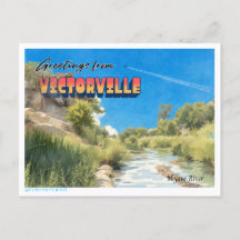 Retro “Greetings From Victorville “