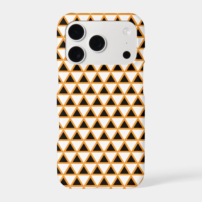 Retro Grey black and orang Case-Mate (Back)