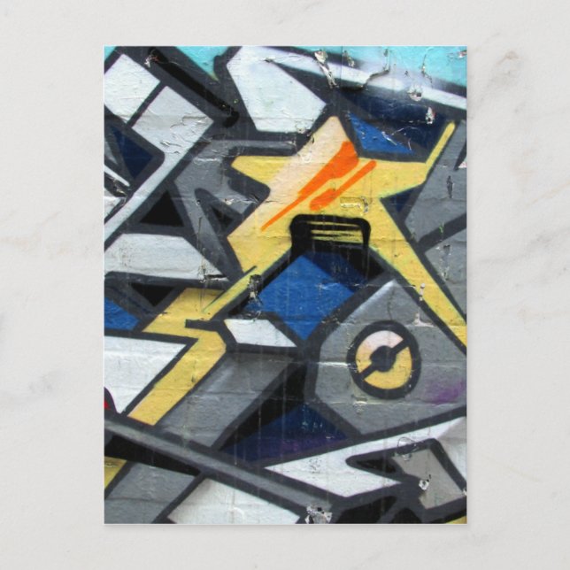 retro grey postcard (Front)