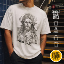 Retro Grid Jesus King Of Kings Revelation 19:16