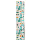 Retro Grid & Starbursts Table Runner