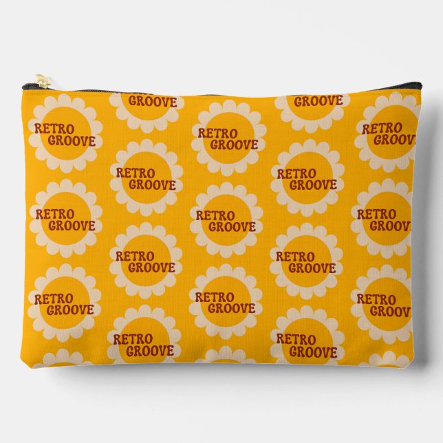 Retro Groove Accessory Pouch (Front)