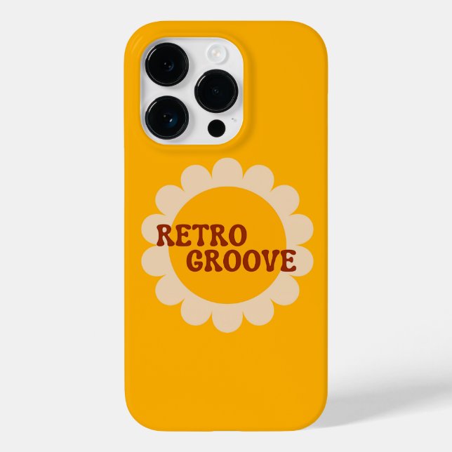 Retro Groove Case-Mate iPhone Case (Back)