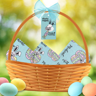 Retro Groovy Easter Personalised Tissue Paper