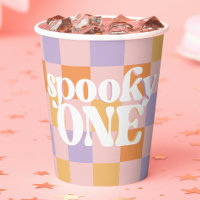 Retro Groovy Halloween First Birthday
