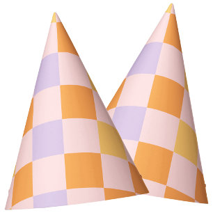 Retro Groovy Halloween First Birthday Party Hats