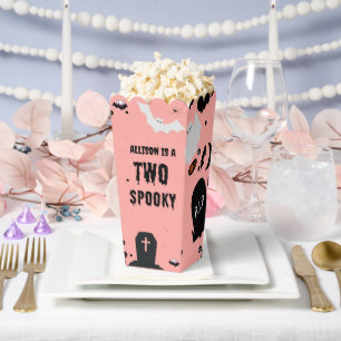 Retro Groovy Halloween spooky one first birthday Favour Box