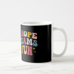 Retro Groovy I Just Hope Both Teams Have Fun Coffee Mug
