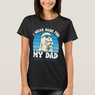 Retro Groovy I Wear Blue For My Dad Diabetes T1d A T-Shirt