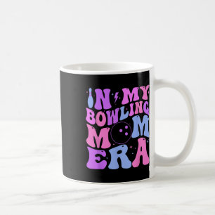 Retro Groovy In My Bowling Mum Era Funny Coffee Mug