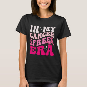 Retro Groovy In My Cancer Free Era Breast Cancer A T-Shirt