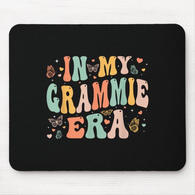 Retro Groovy In My Grammie Era Mother's Day Women  Mouse Pad (Front)