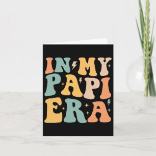 Retro Groovy In My Papi Era Father&#; s Day Card