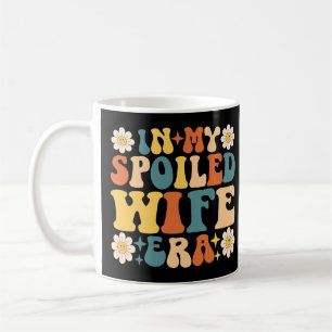 Retro Groovy In My Spoiled Wife Era Coffee Mug