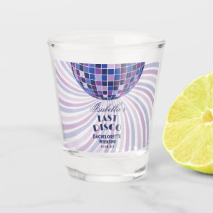 Retro Groovy Last Disco Bachelorette Weekend Favou Shot Glass