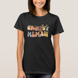 Retro Groovy Memaw PEACE LOVE 60s 70s Hippie Baby  T-Shirt