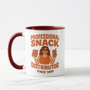 Retro Groovy Mom Professional Snack Distributor Mug