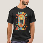 Retro Groovy Mummy Groovy Birthday Party  Groovy T-Shirt<br><div class="desc">Retro Groovy Mummy Groovy Birthday Party  Groovy</div>