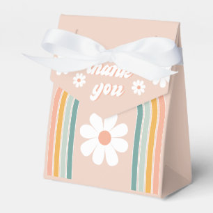 Retro Groovy One Boho First Birthday Favour Box