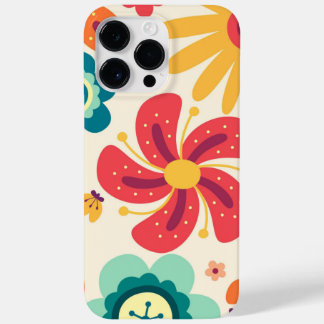 Retro Groovy Phone Case Floral Hippie Cover fit fo