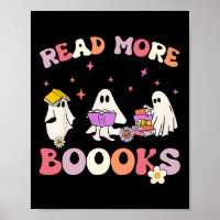 retro Groovy Read More Books Ghost Boo ghoul Fun H