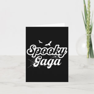 Retro Groovy Spooky Gaga Halloween Witch Mum Grand Card