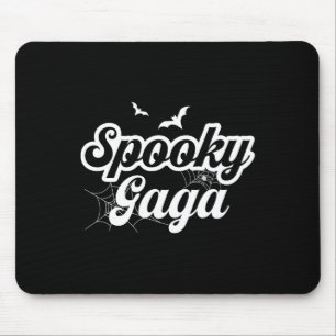 Retro Groovy Spooky Gaga Halloween Witch Mum Grand Mouse Pad