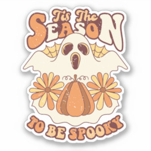 Retro Groovy Spooky Season Halloween
