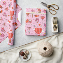 Retro Groovy Valentine Cartoons