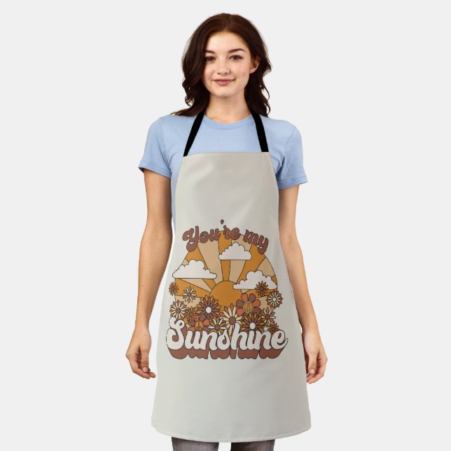 Retro Groovy | You're my Sunshine Apron (Worn)