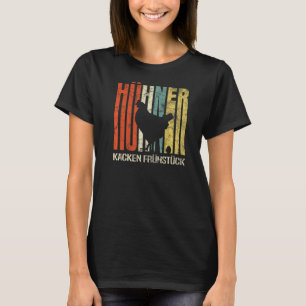 Retro Grunge Farmers Chickens Packing Breakfast Ch T-Shirt