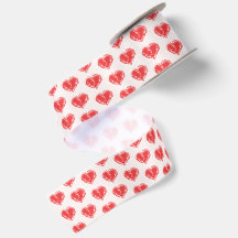 Retro Grunge Scribble Heart Vintage Aesthetic