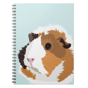 Retro Guinea Pig 'Elsie' Notebook