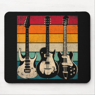 Retro Guitar  Mouse Pad
