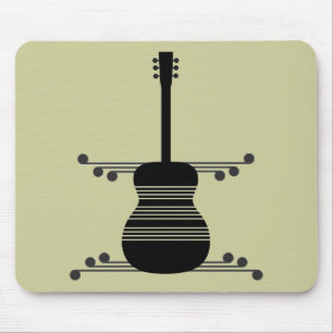 Retro Guitar Mousepad