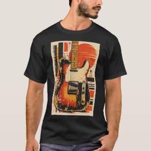 Retro guitar T-Shirt